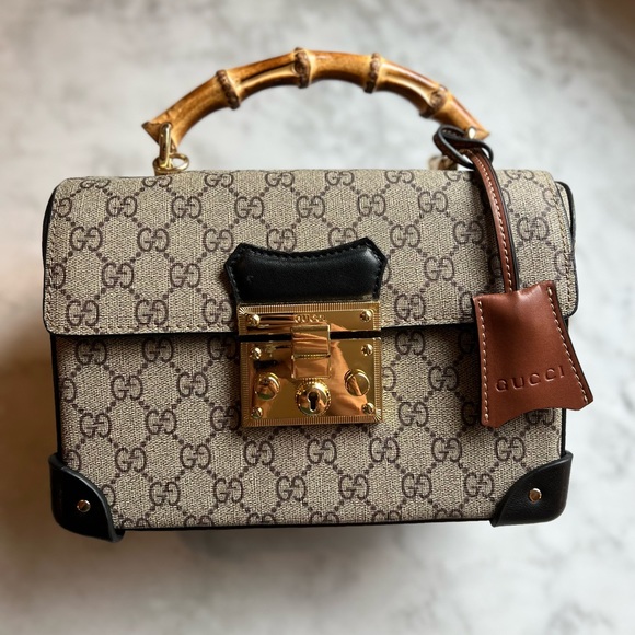 Gucci Bags Gucci Padlock Bamboo Bag Limited Edition Poshmark